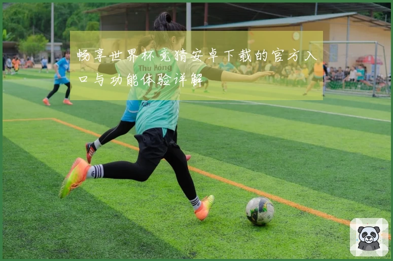 畅享世界杯竞猜安卓下载的官方入口与功能体验详解